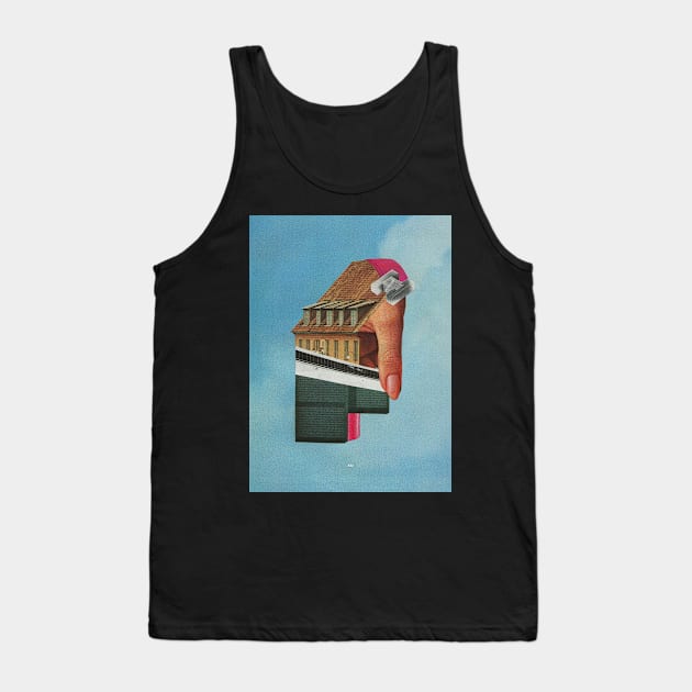 The City is Here for You to Use Tank Top by collageartbyandrewmcgranahan